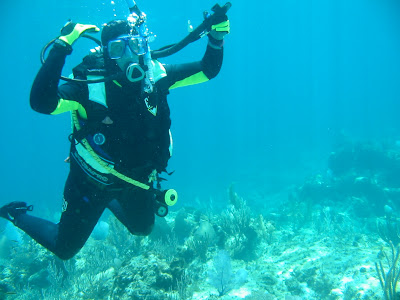 Diving at Fowl Cay