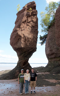 Hopewell Rocks and Moncton