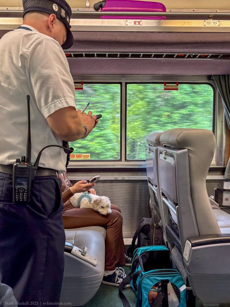 Amtrak Piedmont Conductor
